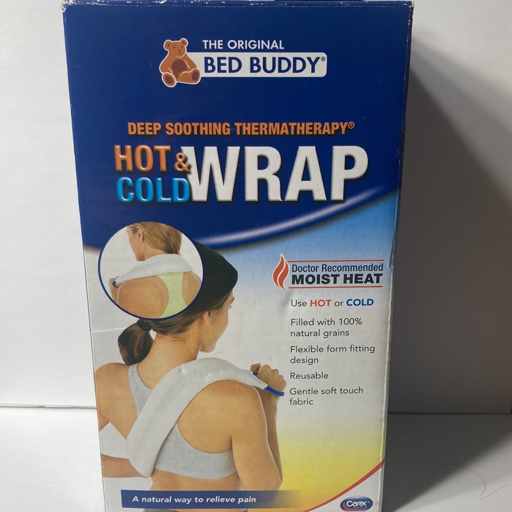 Bed Buddy Reusable Hot & Cold Wrap Microwave Freezer Muscle & Joint Pain Carex